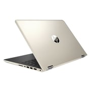 HP Pavillion x360 14-BA002NE Convertible Touch Laptop - Core i3 2.4GHz 4GB 1TB Shared Win10 14inch FHD Gold