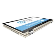 HP Pavillion x360 14-BA002NE Convertible Touch Laptop - Core i3 2.4GHz 4GB 1TB Shared Win10 14inch FHD Gold