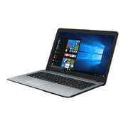 لاب توب اسوس X540MA-GQ189T - سيليرون 1.1 جيجاهيرتز 4 جيجا 1 تيرا بايت مشترك ويندوز 10 15.6 انش اتش دي فضي